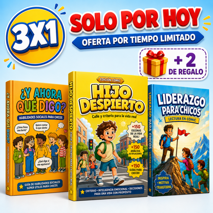 3X1 - Criá un hijo despierto que nadie pasa por arriba