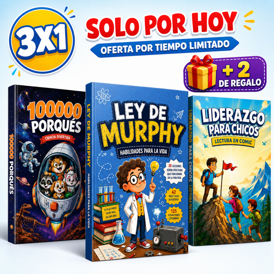 3X1 — Criá un hijo que sabe más, piensa mejor y se anima a liderar